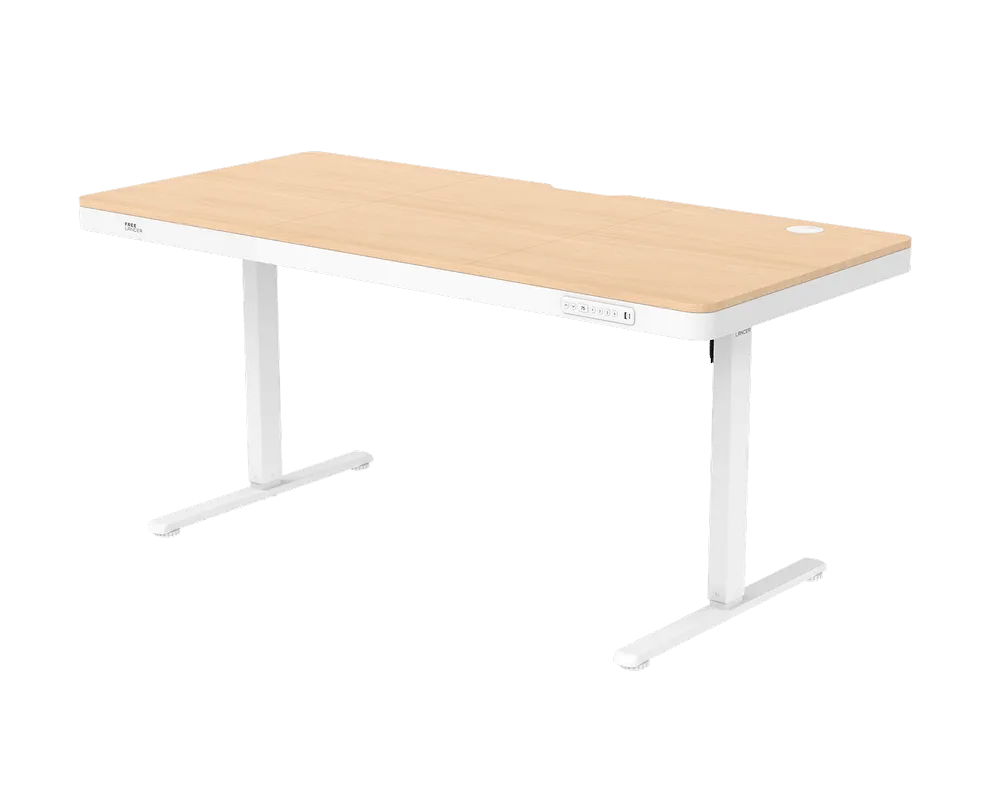 Эргономичный стол e-Nexor 160×75 Light Wood, фото